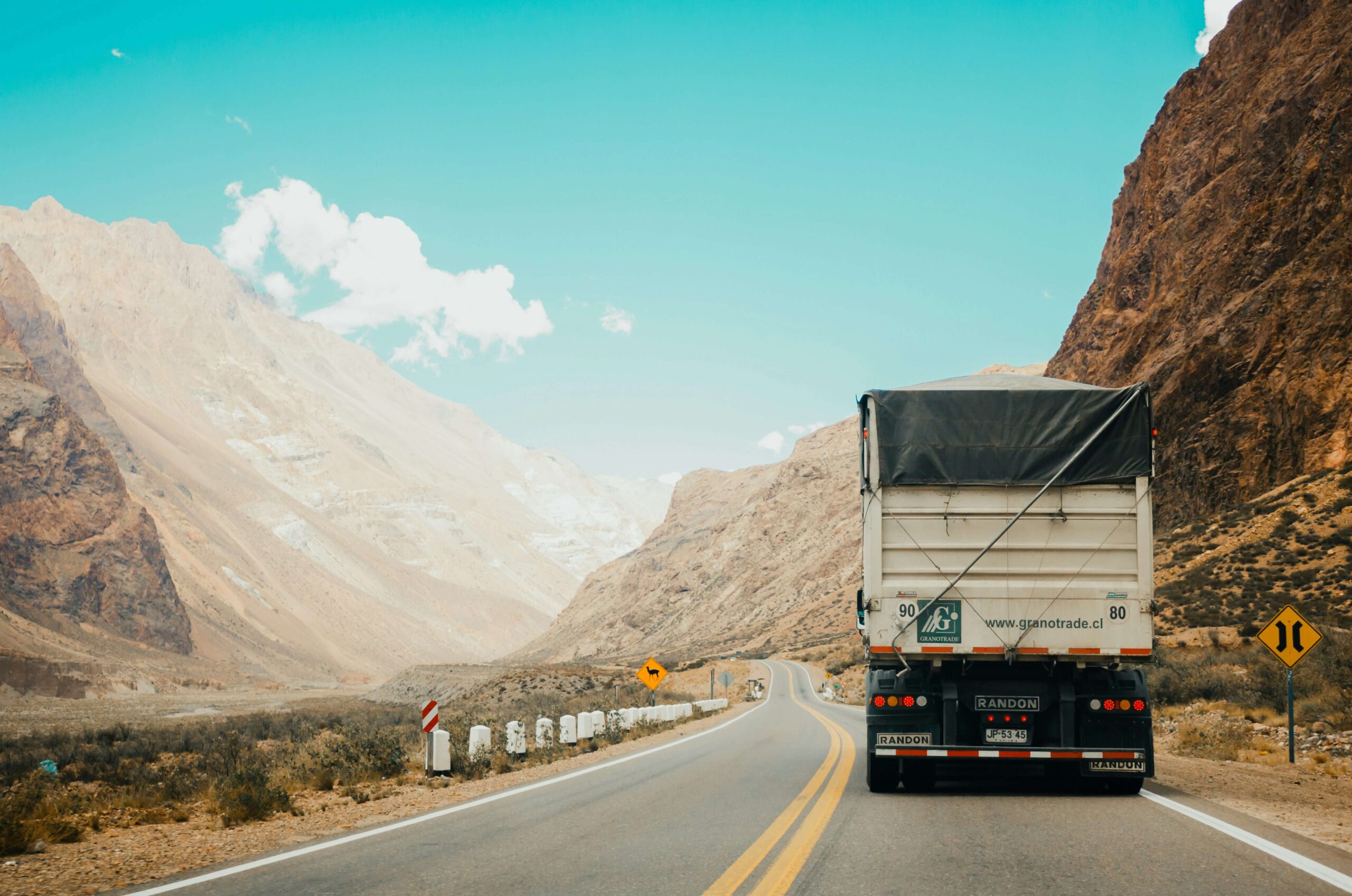 Un camion da trasporto